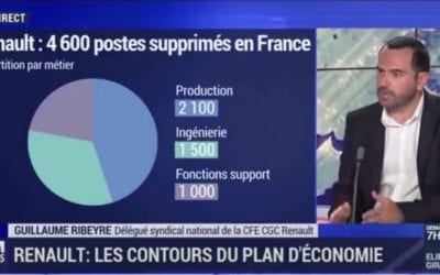Plan d’Economie Renault – Interview de G.Ribeyre BFM-Business